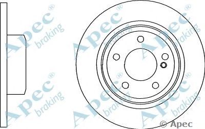 APEC BRAKING dsk3091 -  Тормозной диск